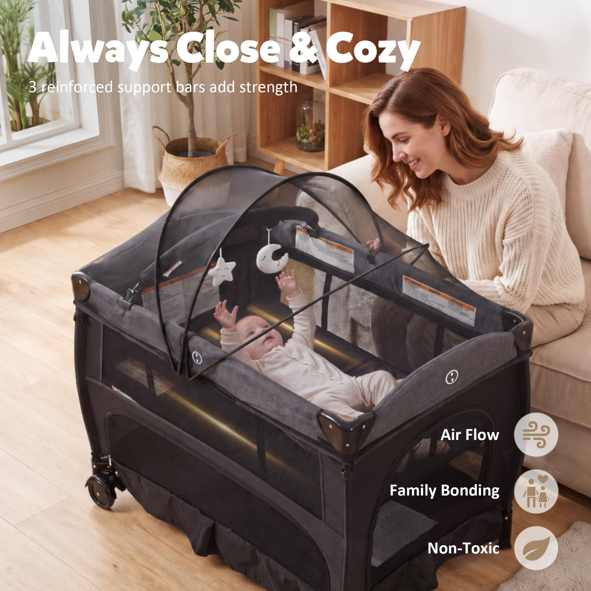 Baby Pack and Play with Bassinet N80242