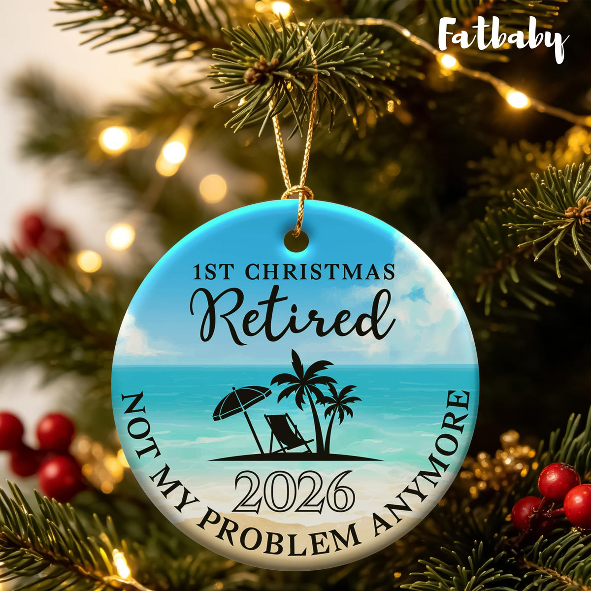 Retirement Ornament 2026 J27246