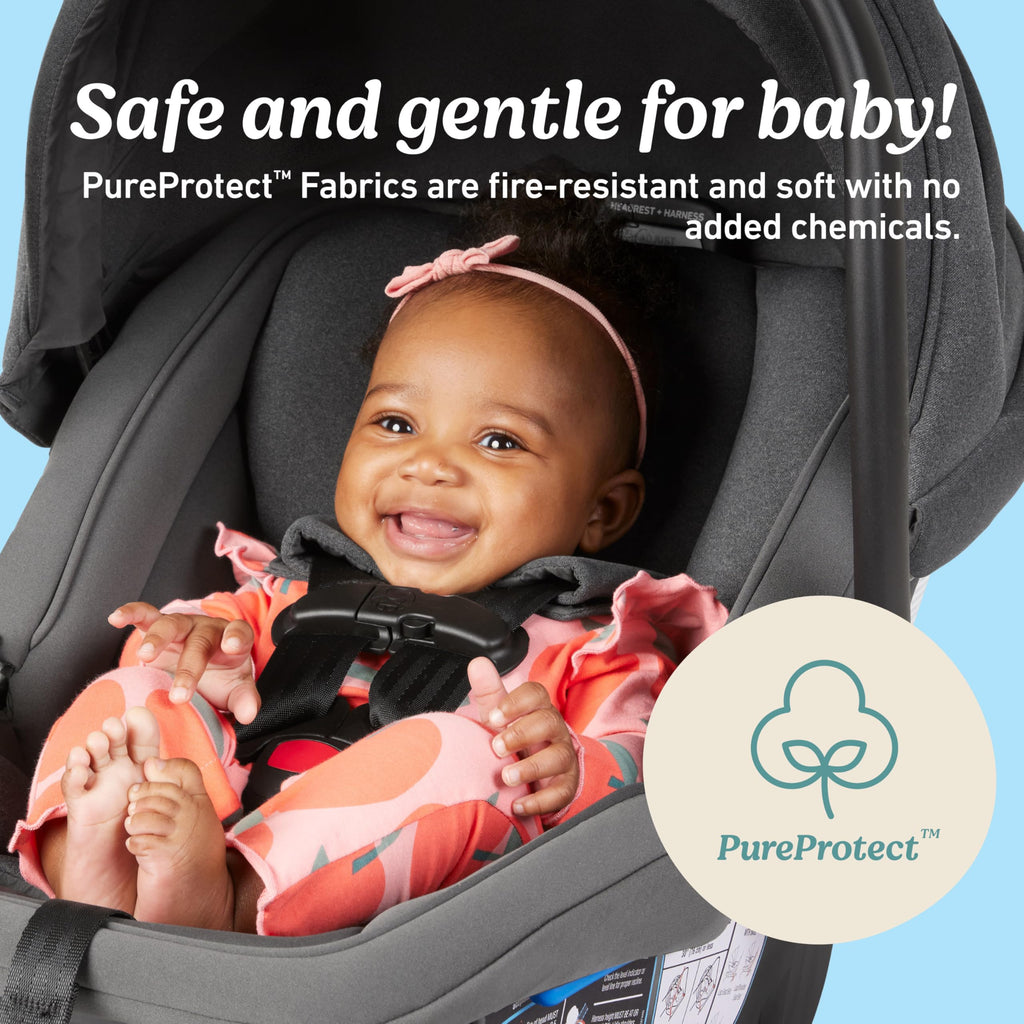 Infant Car Seat, Lightweight, Reclining Rear Facing Y735