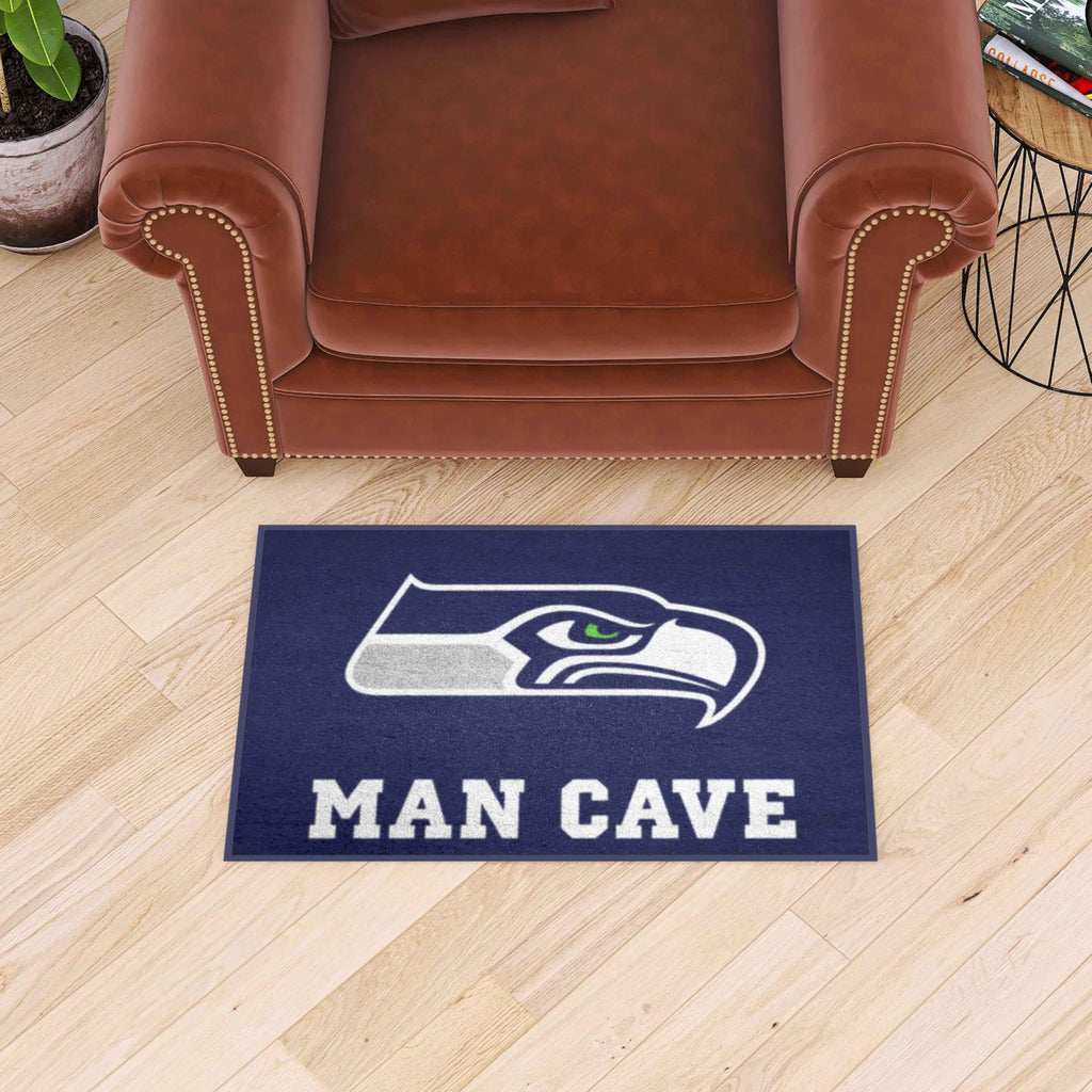 Seattle Seahawks 19in. x 30in. Accent Rug V4199