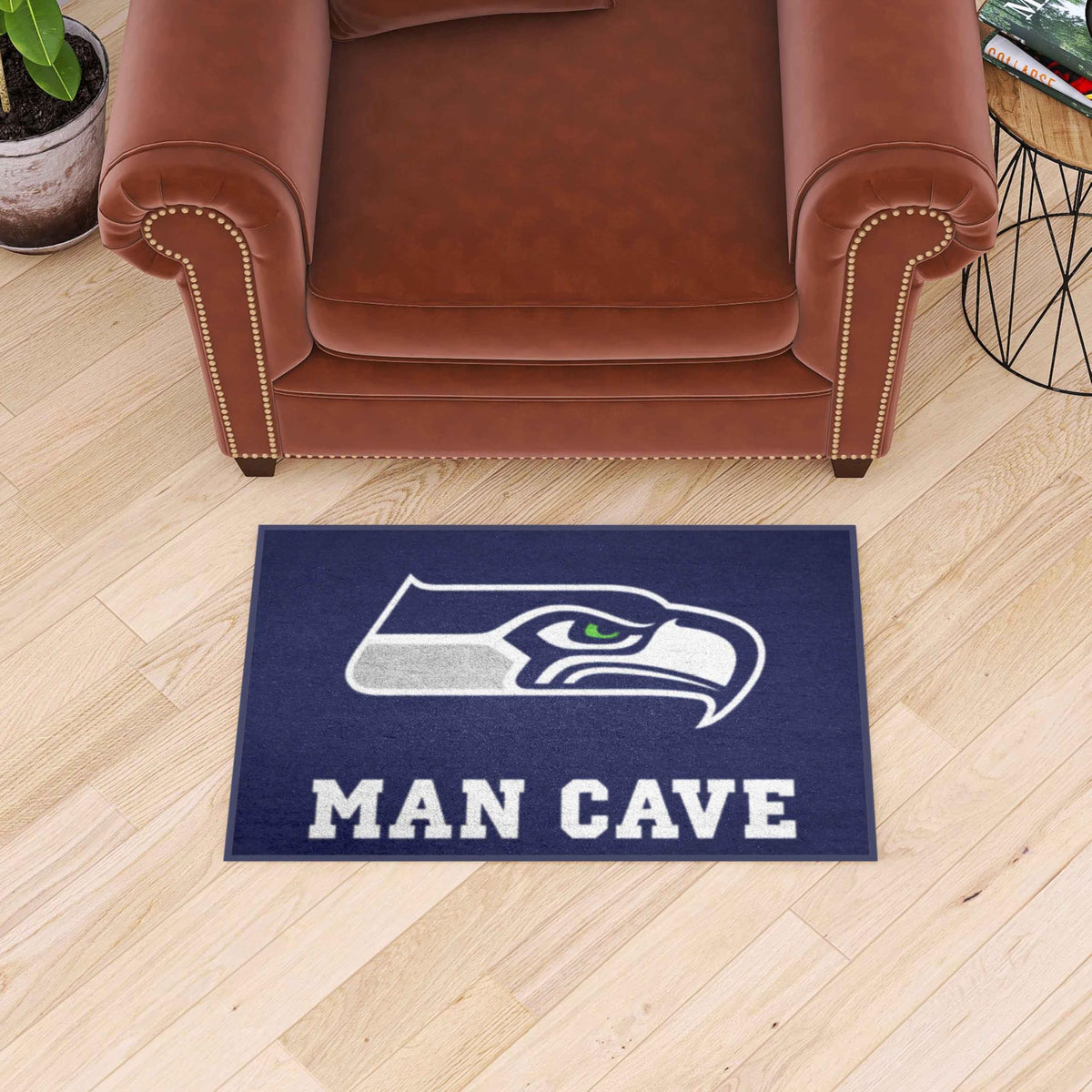 Seattle Seahawks 19in. x 30in. Accent Rug V4199