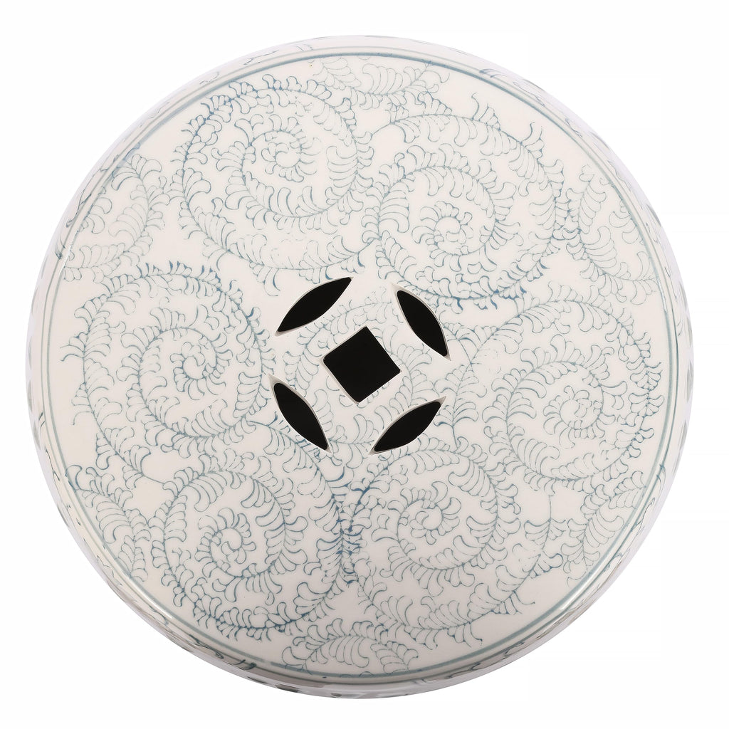 Ceramic Garden Stool 18" Table O533