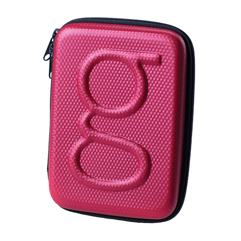 Red Hard Shell Diabetes Travel Case X2423
