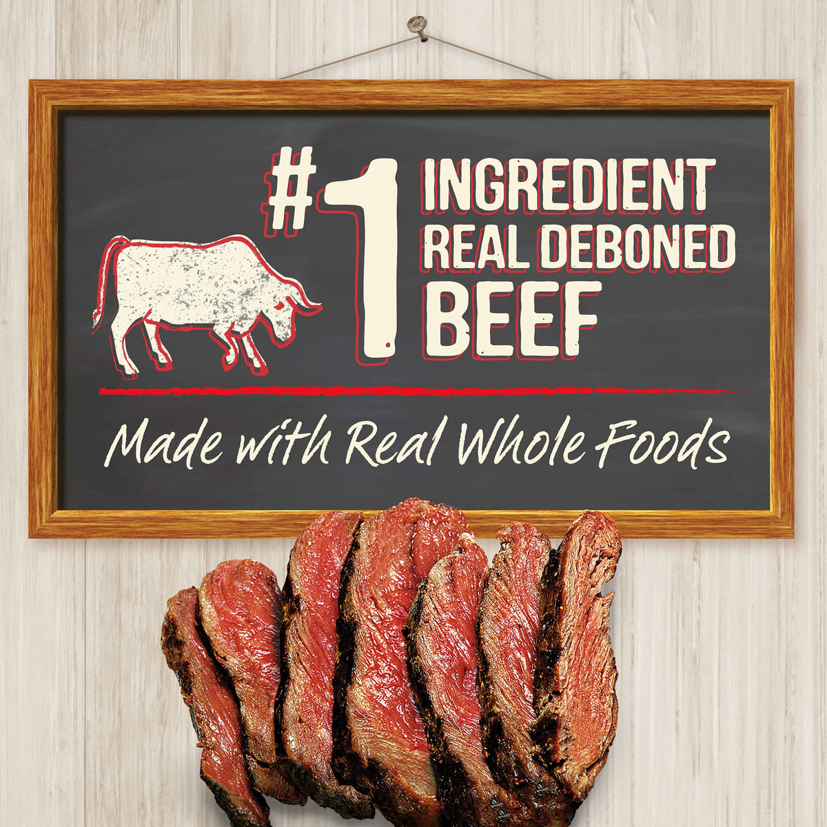 Adult Dry Dog Food Beef and Brown Rice 12 lb X494995