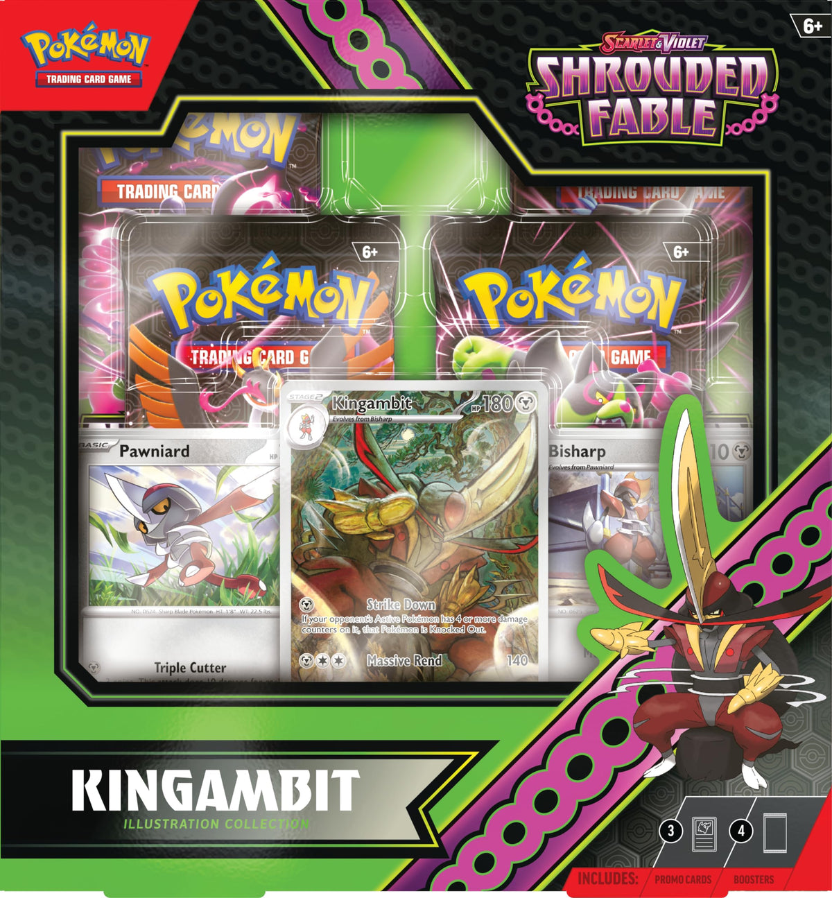 Pokemon TCG Scarlet and Violet Illustration Collection P9111