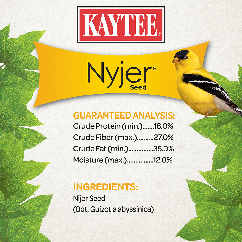 Nyjer Seed for Finches & Other Wild Birds, 20 Pounds D267