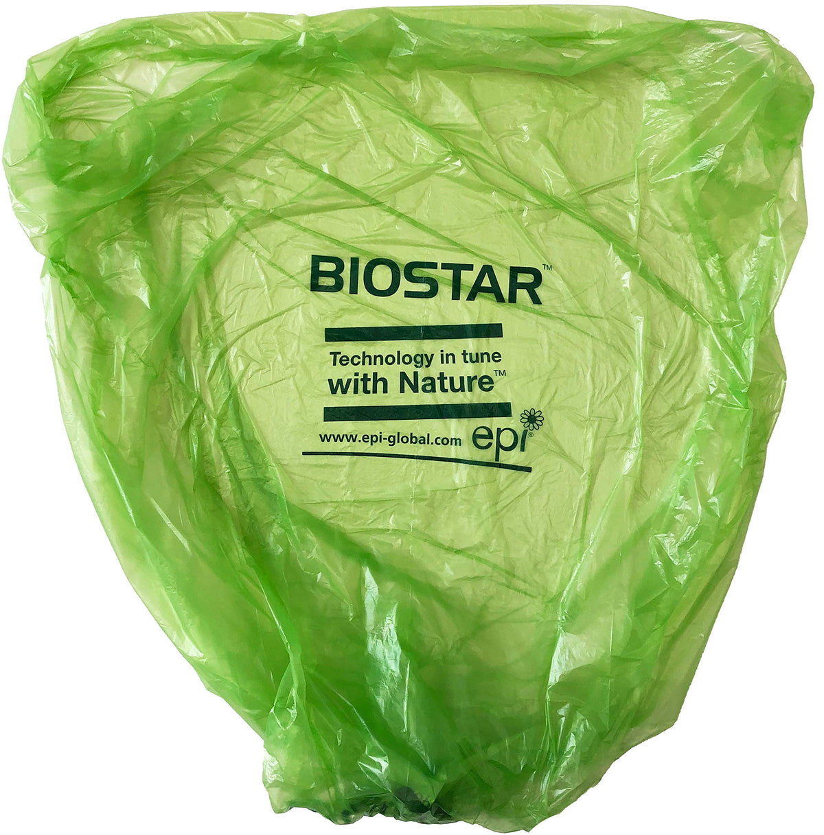 Biodegradable 40-45 Gallon Trash Bags 250 Count Green O966166
