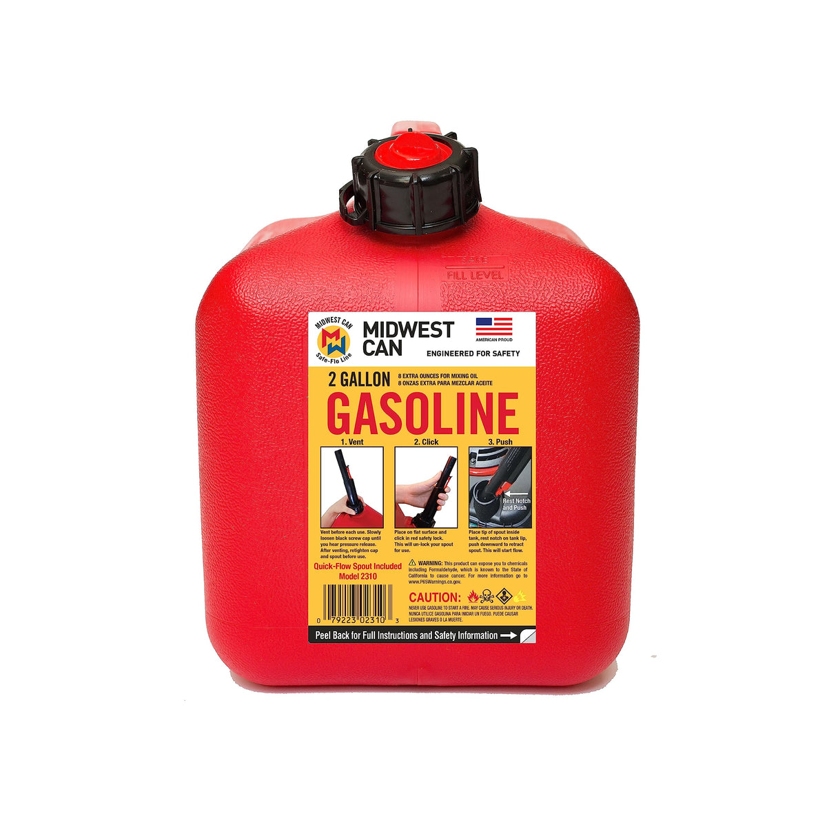 2 Gallon Gas Can N17692