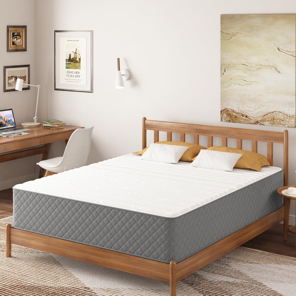 12 Inch Cooling-Gel Memory Foam Pocket Spring Hybrid Mattress B3897